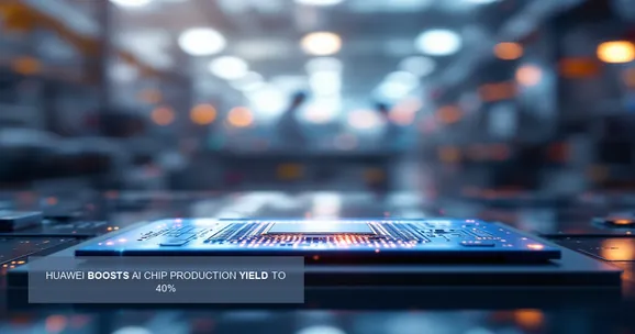 Article - Huawei Doubles AI Chip Production Yield