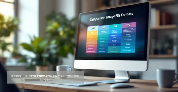 Article - What are the preferred image formats for websites?